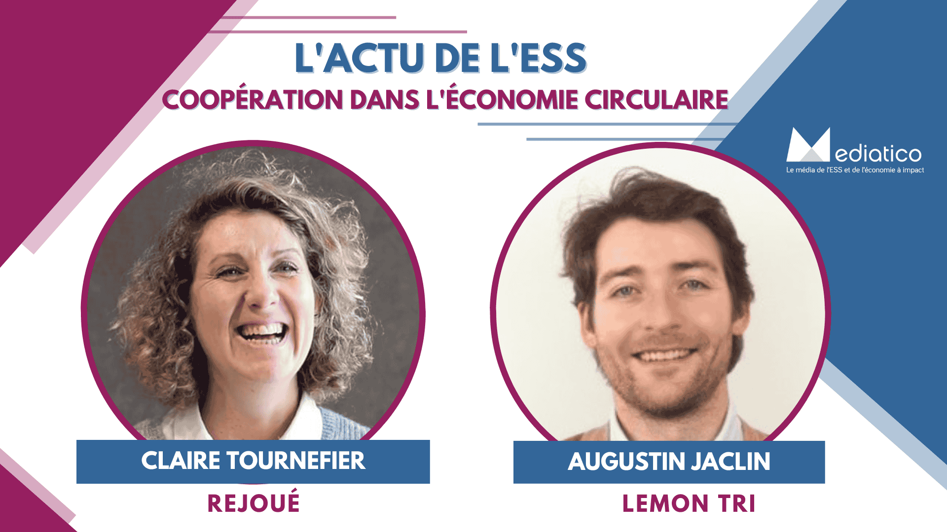 [EssOnAir] Économie circulaire : Rejoué et Lemon Tri décident de s&#8217;associer