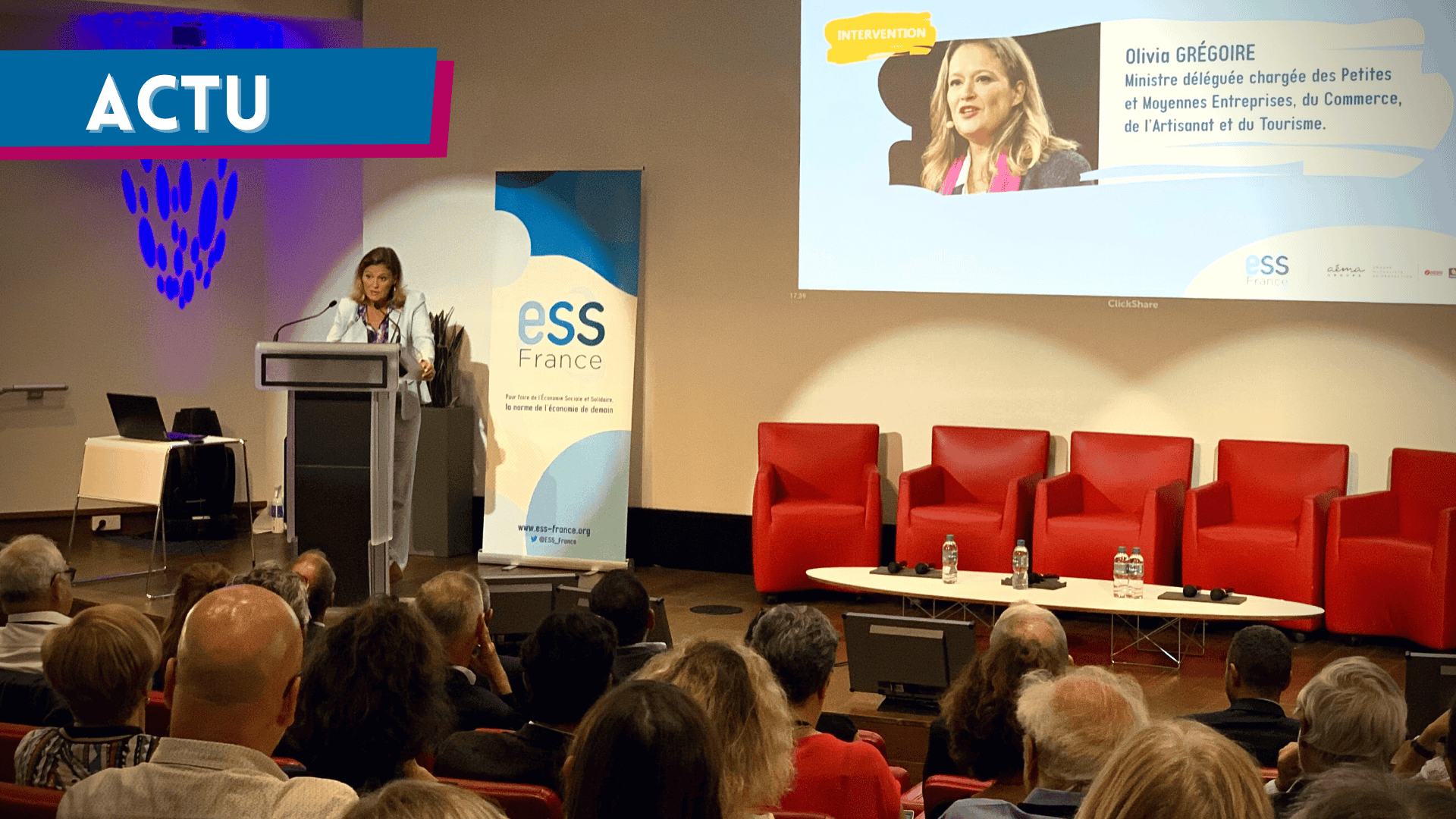 Olivia Grégoire : ses trois priorités pour l&rsquo;économie sociale et solidaire