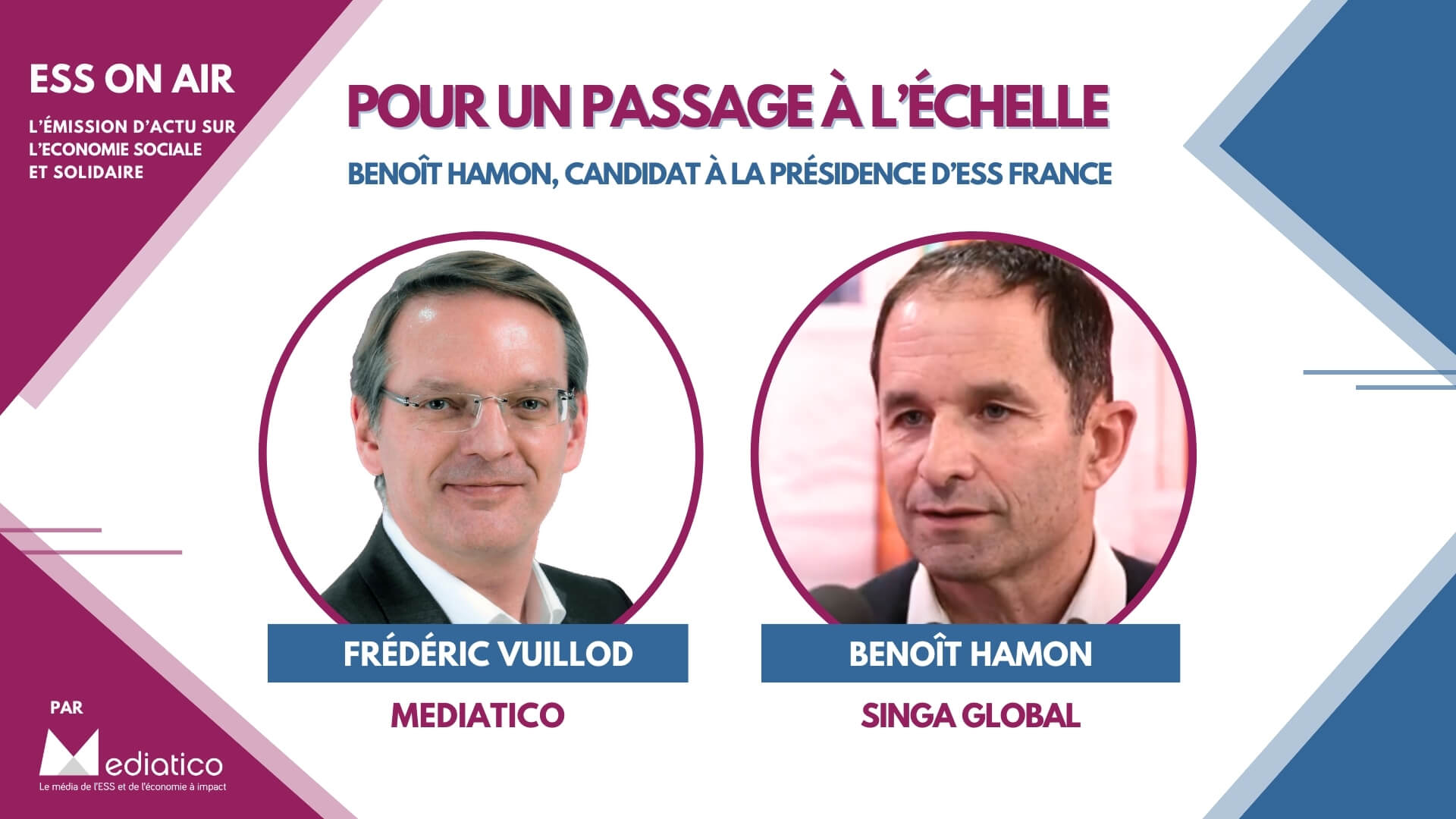 Benoît Hamon : « Je veux accélérer le changement d’échelle de l’ESS »  