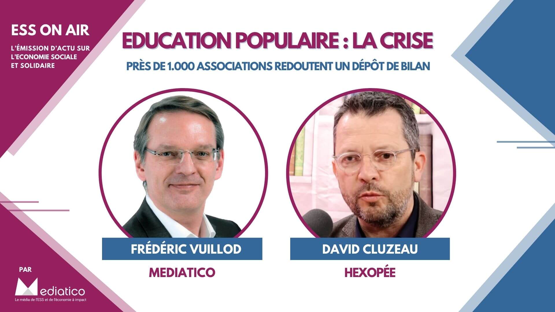 David Cluzeau : « 1.000 associations d’éducation populaire redoutent un dépôt de bilan » 